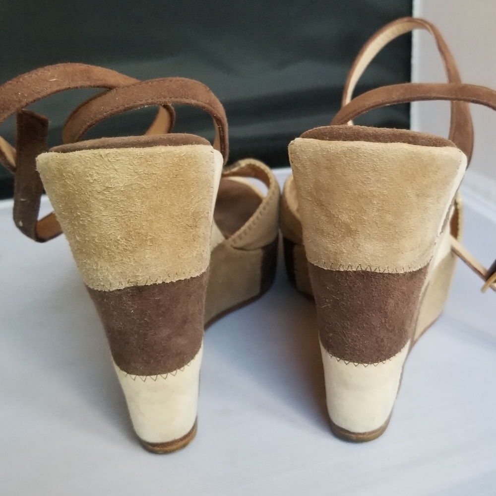 Joseph Azaguri wedge platform sandals - Picture 4 of 7